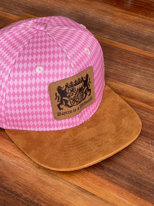 NEU! Wuidleder Cap, pink