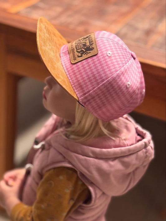 NEU! Wuidleder Cap, pink