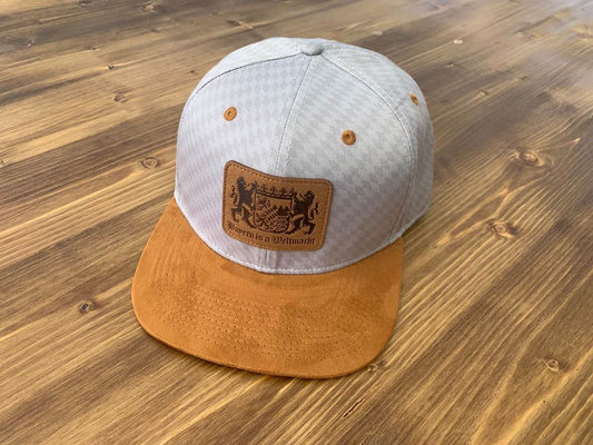 Wuidleder Cap, grau
