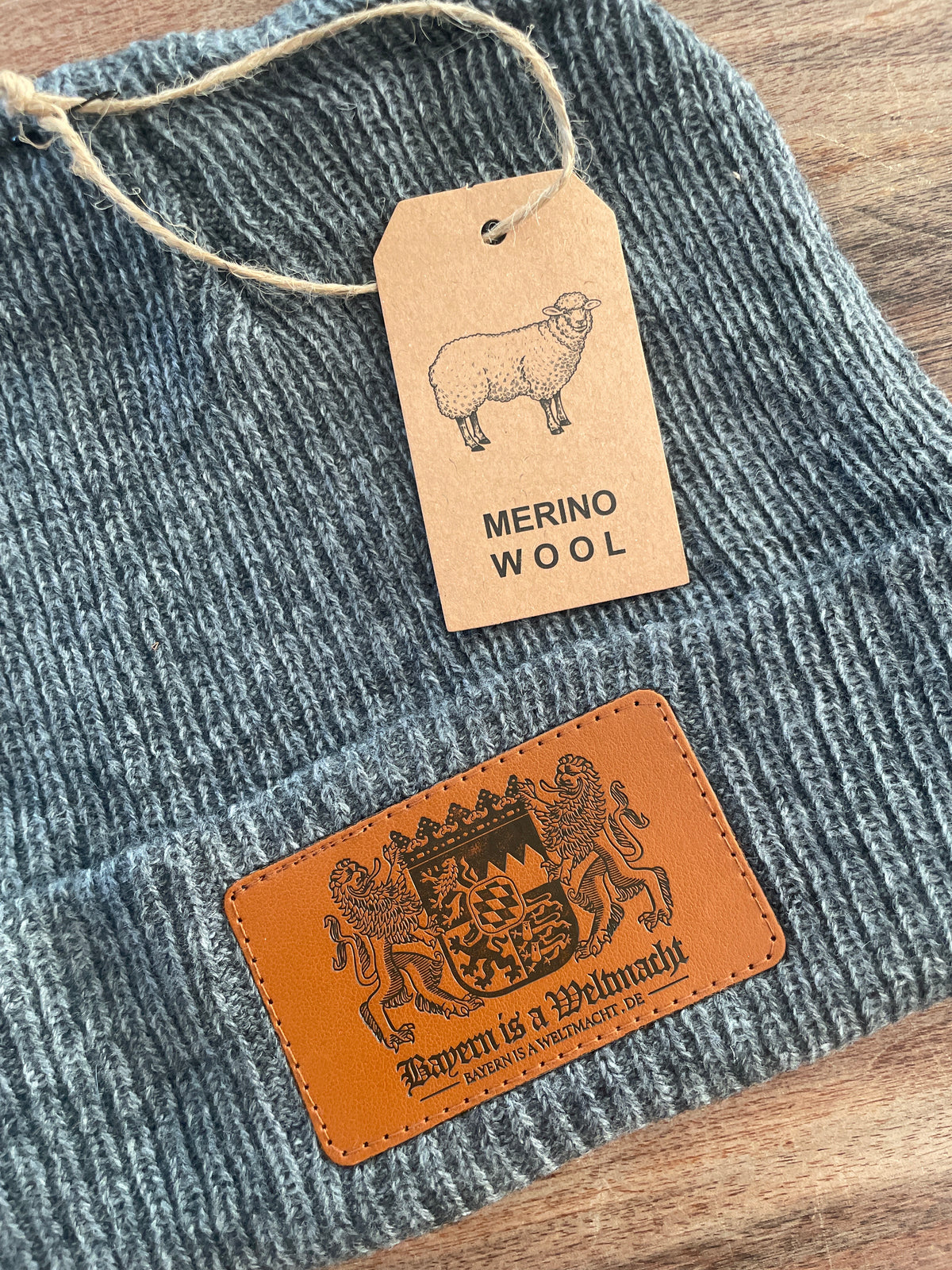 Bio Mütze aus Merino Wolle