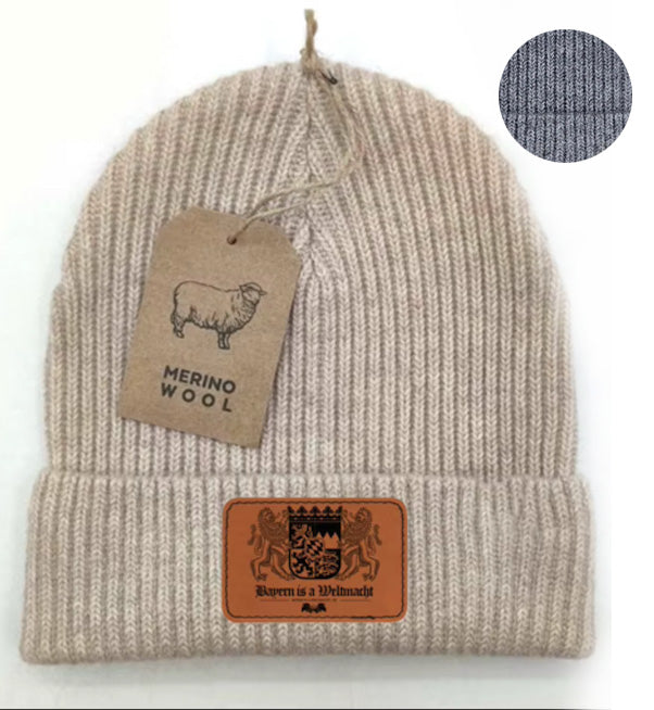 Bio Mütze aus Merino Wolle
