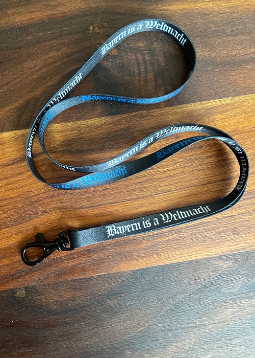 Umhängeband, Karabiner schwarz
