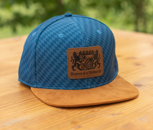 Wuidleder Cap, blau